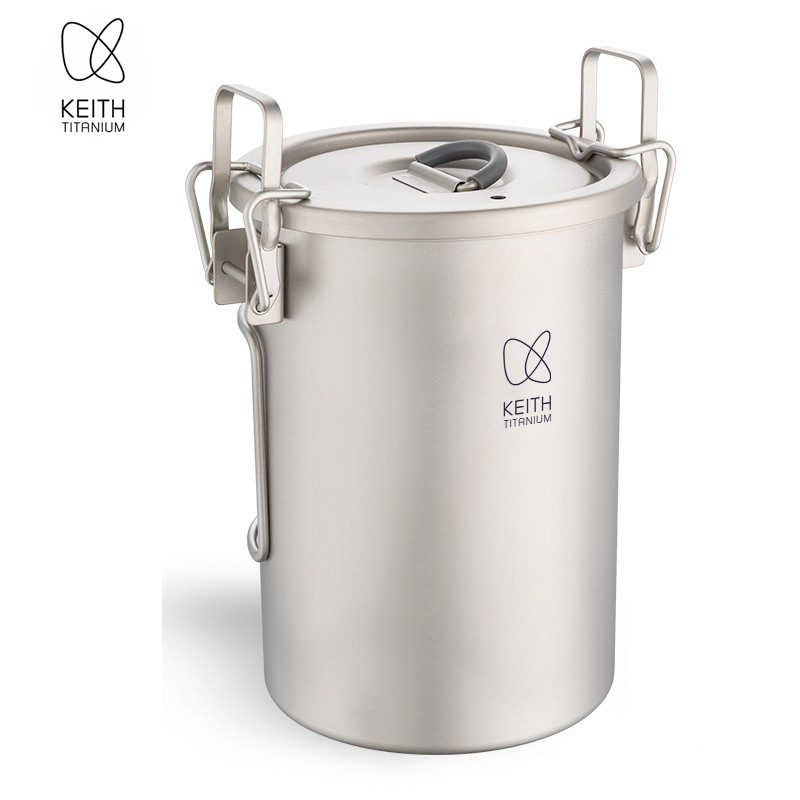 Camping Cooking Gear - Рисоварка KEITH из чистого титана, 900