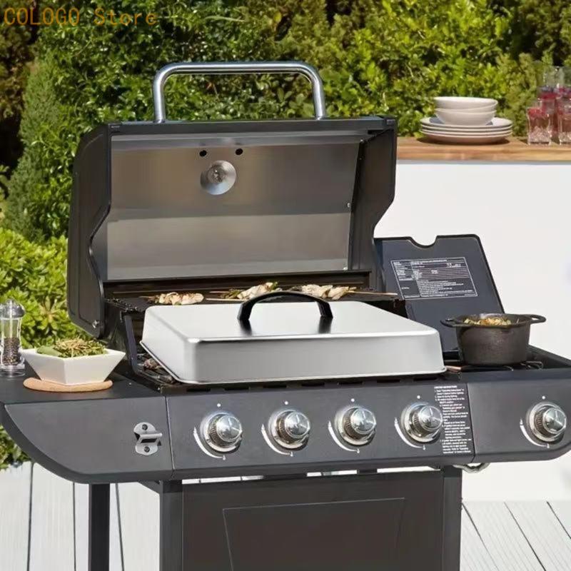 Camping Cooking Flat Top - Квадратная крышка для приготовления пищи с