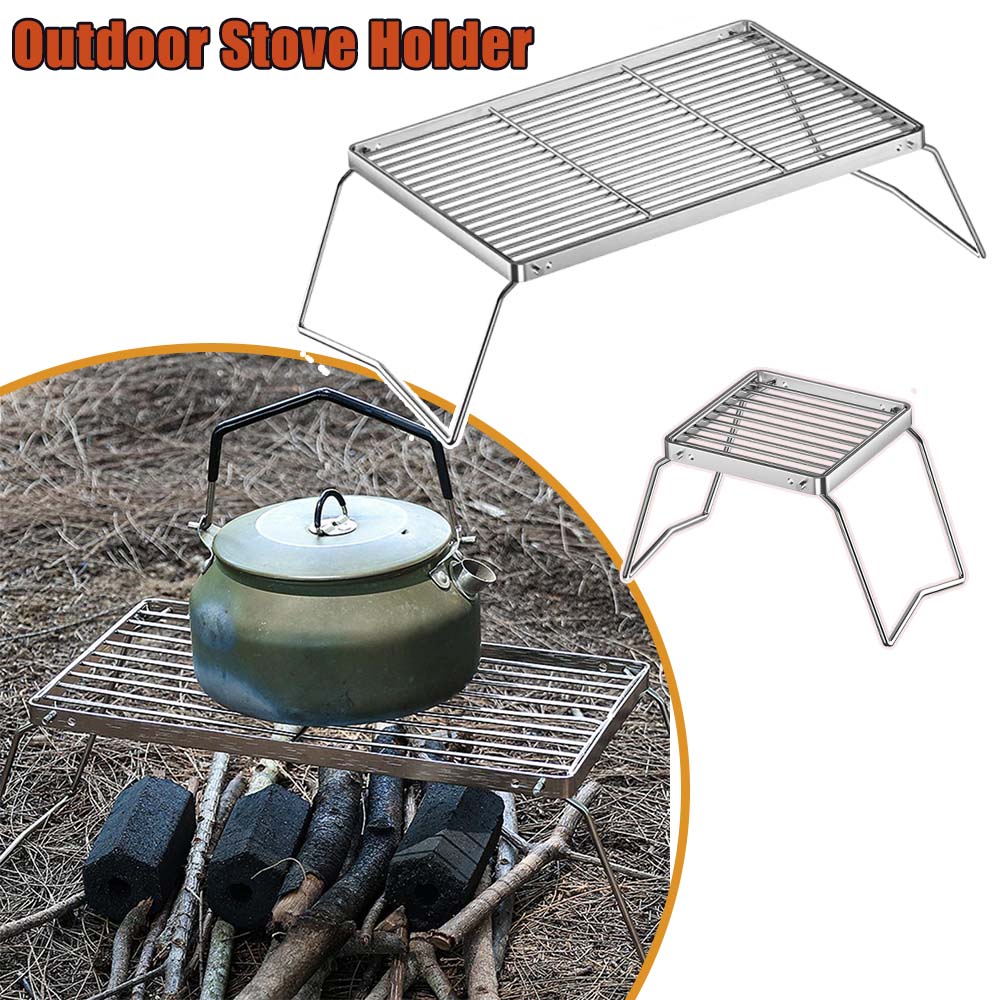 Camping Cooking Tripod - Легкая летняя уличная подставка для печи