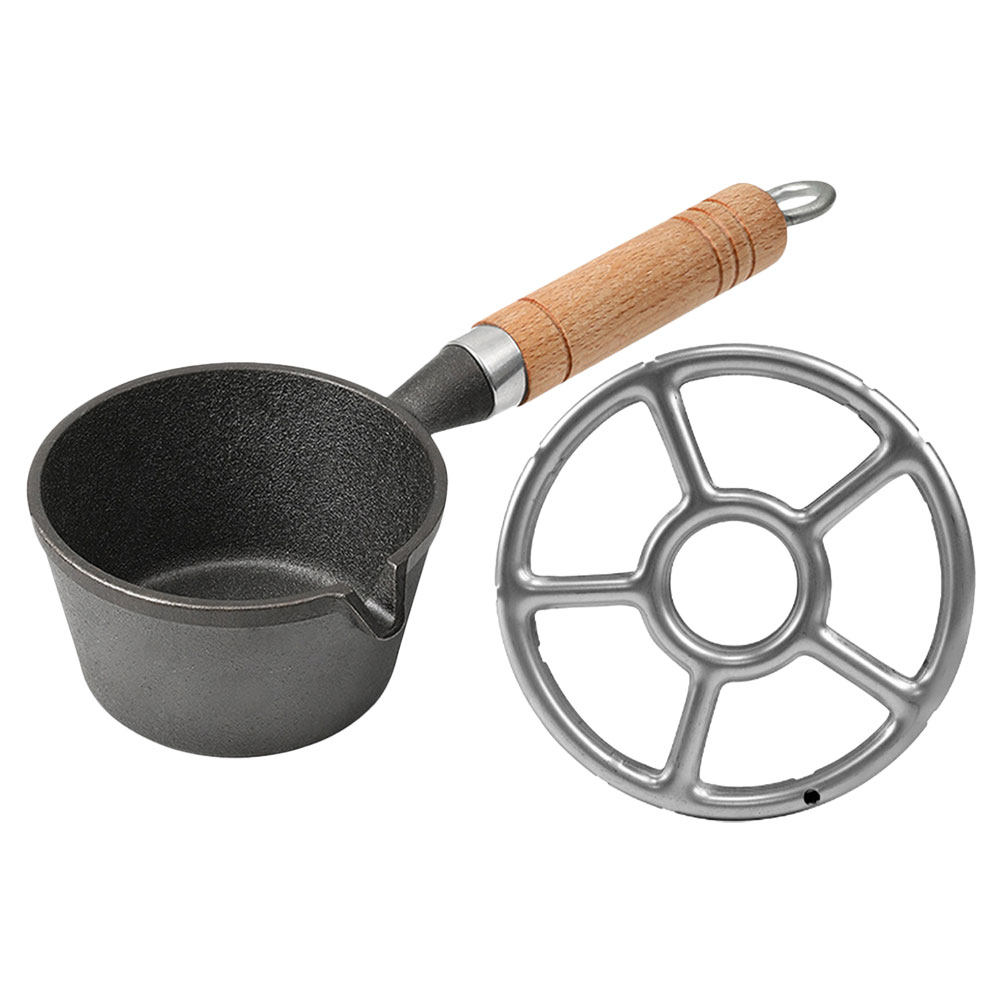 Миниатюрная чугунная сковорода – обзор и цена Camping Cooking Flat Top