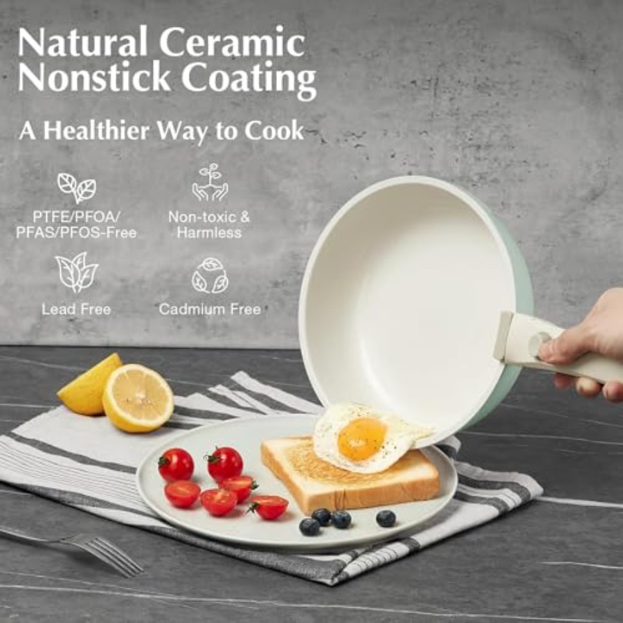 Набор керамической посуды с ан – обзор и цена Camping Cooking Set Detachable Handle