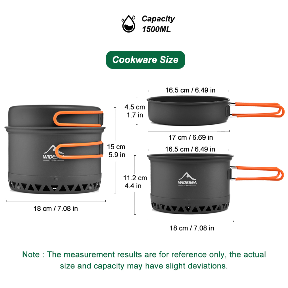 Посуда для кемпинга, набор ули – обзор и цена Camping Cooking Gear