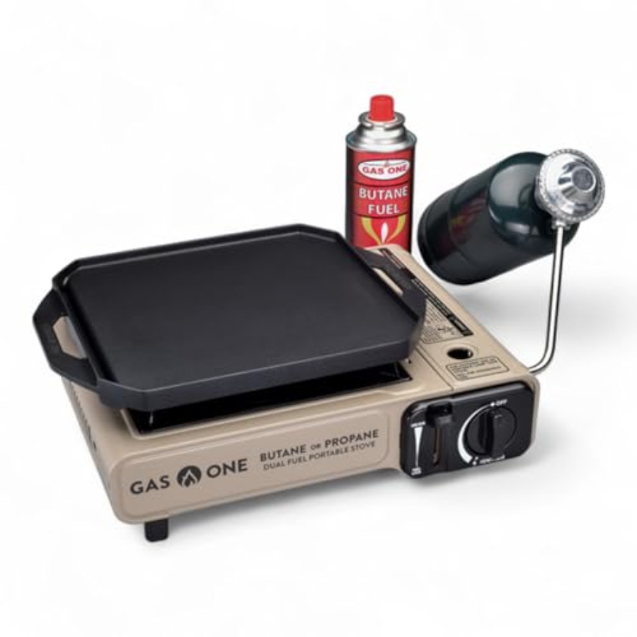Газовая плита GasOne GS-3400P- – обзор и цена Camping Cooking Flat Top