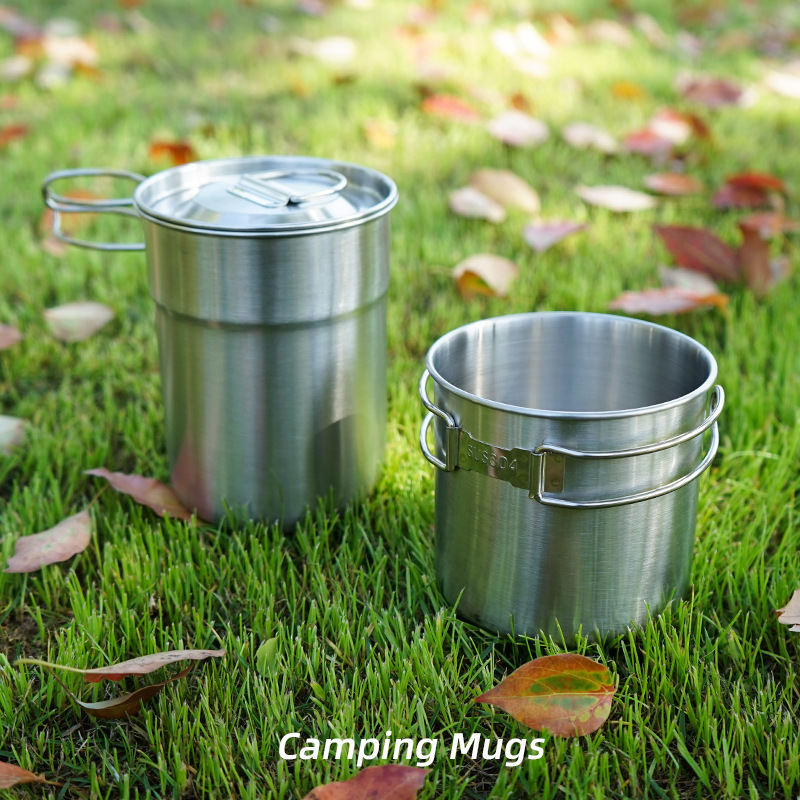 2 шт./компл. походный чайник и – обзор и цена Camping Cooking Set With Kettle