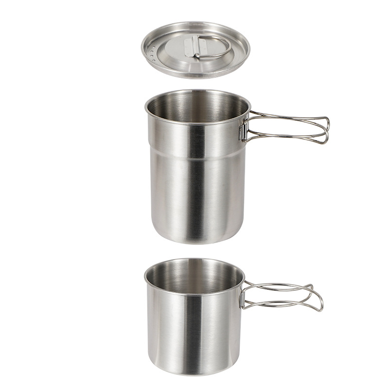 2 шт./компл. походный чайник и – обзор и цена Camping Cooking Set With Kettle