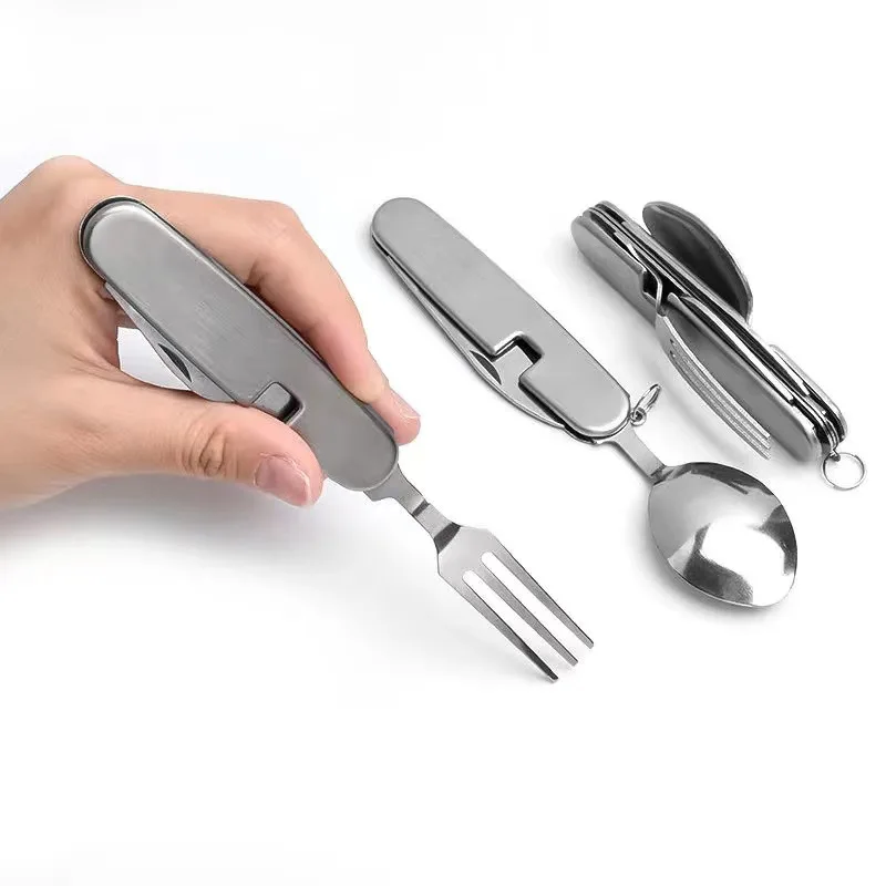 Набор посуды для кемпинга, скл – обзор и цена Camping Cooking Knife Set