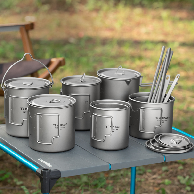Tiartisan уличная титановая ле – обзор и цена Camping Cooking Gear