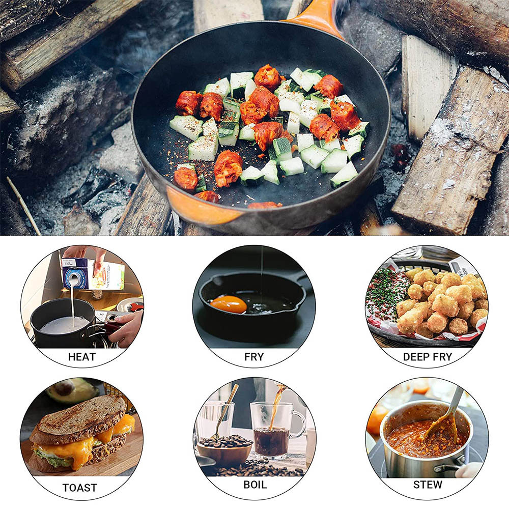 Кастрюля для пикника на 3-4 че – обзор и цена Camping Cooking Set With Bag