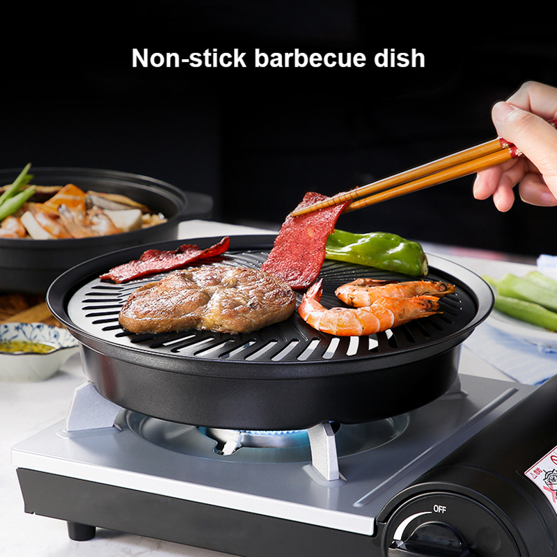 Корейский антипригарный поднос – обзор и цена Camping Cooking Flat Top