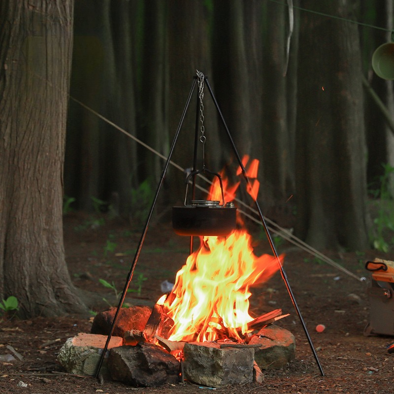 Портативная подставка-тренога  – обзор и цена Camping Cooking Tripod
