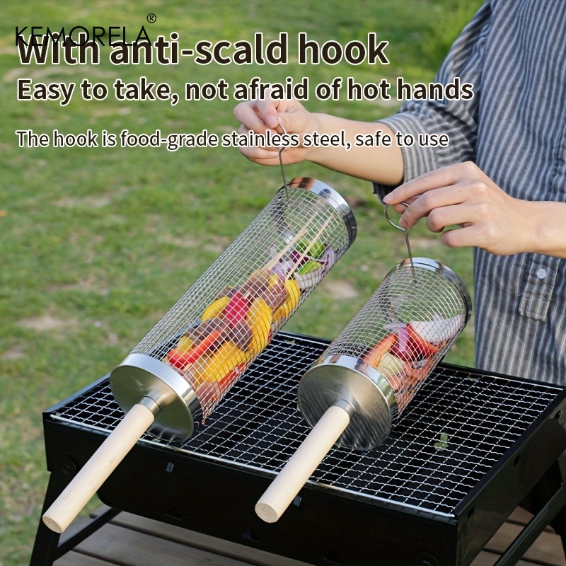 Набор круглых корзин для гриля – обзор и цена Camping Cooking Basket