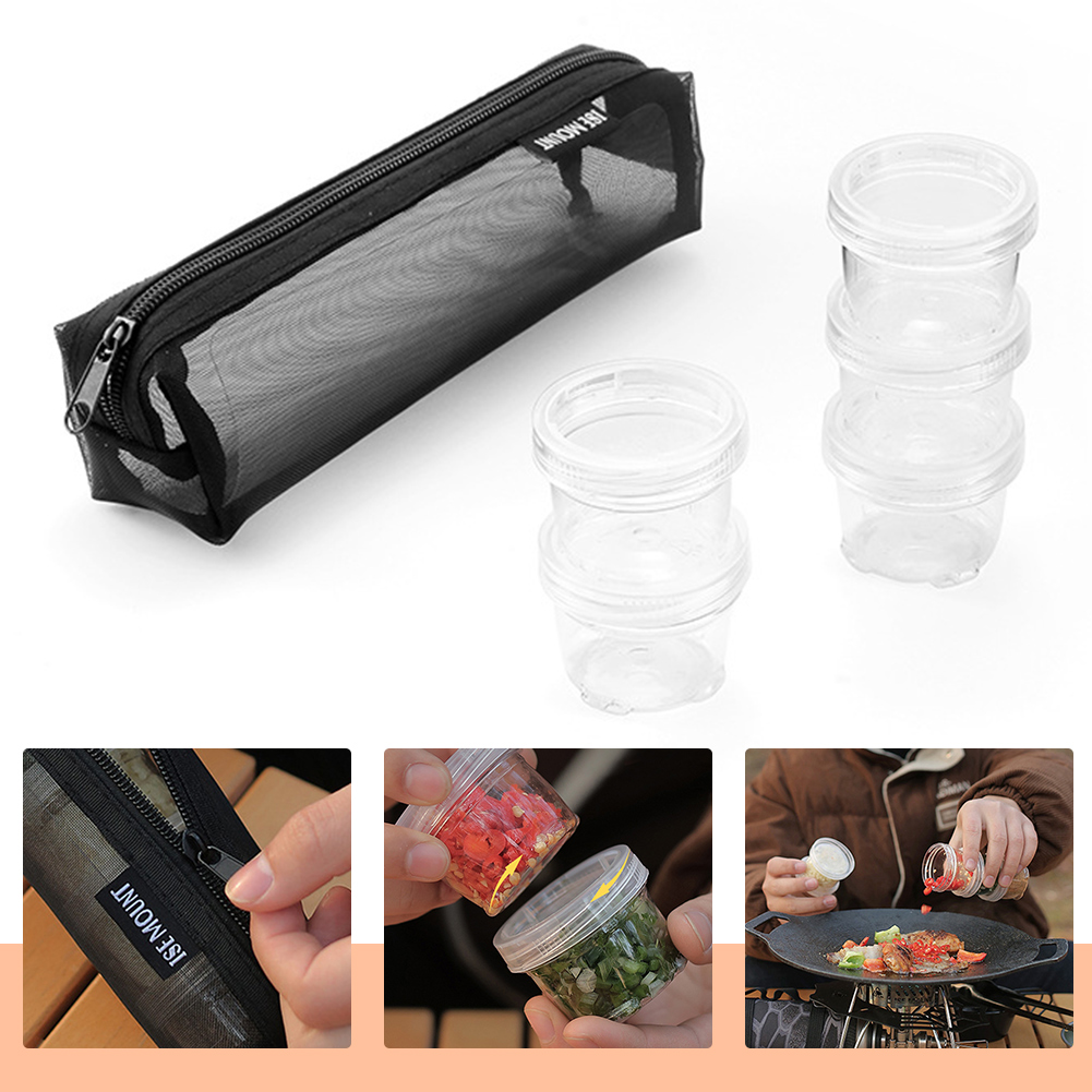 Набор для хранения специй для  – обзор и цена Camping Cooking Set With Bag