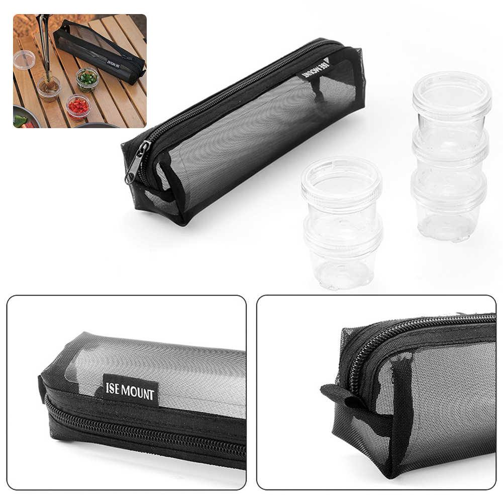 Набор для хранения специй для  – обзор и цена Camping Cooking Set With Bag