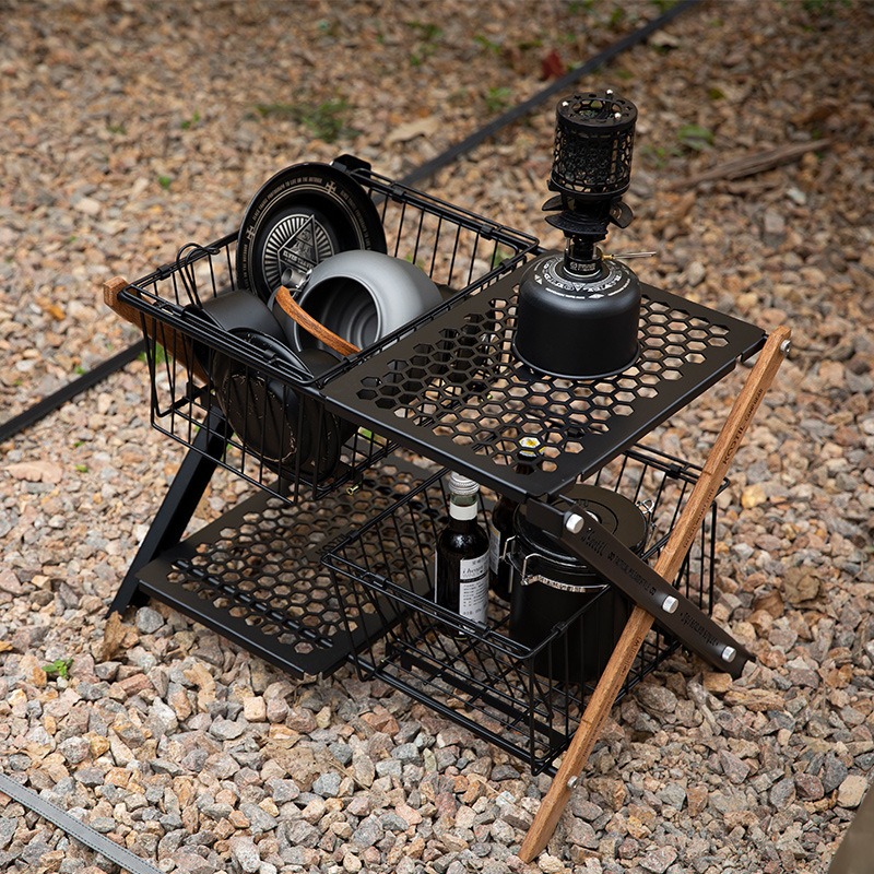 Портативные складные походные  – обзор и цена Camping Cooking Basket