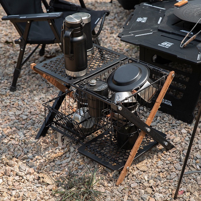 Портативные складные походные  – обзор и цена Camping Cooking Basket