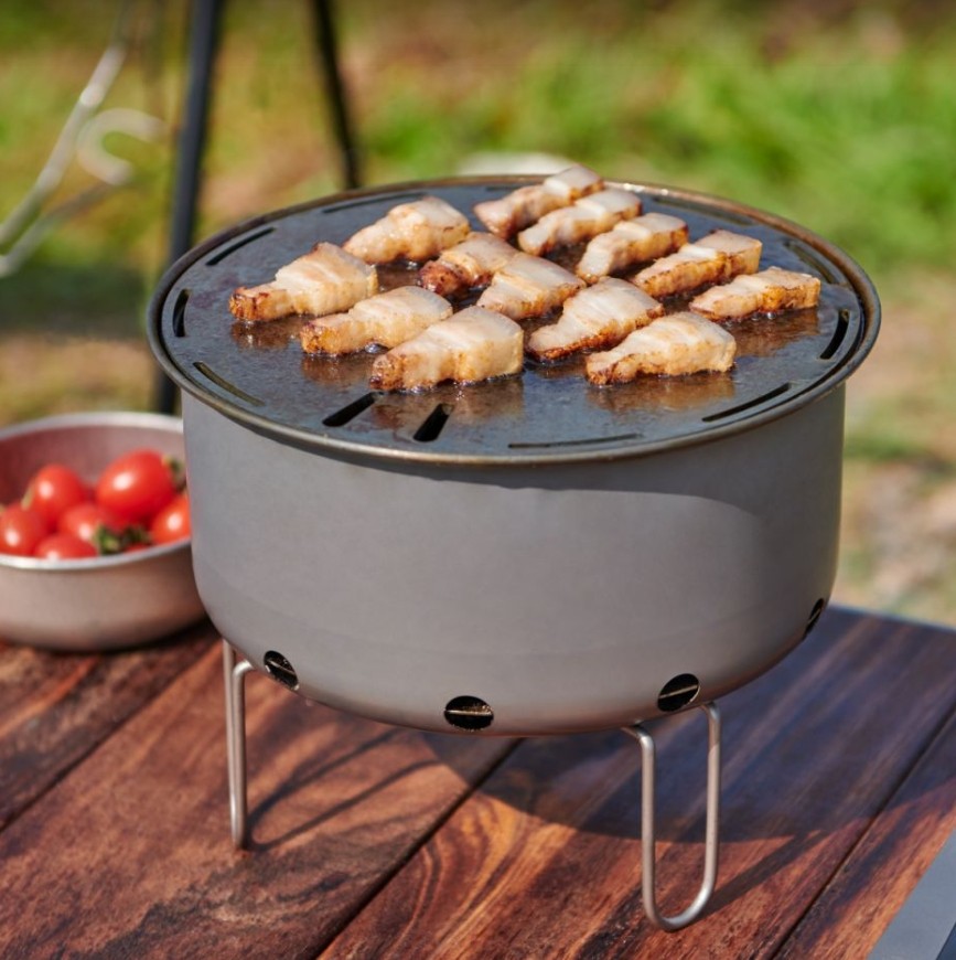 Открытый титановый портативный – обзор и цена Camping Cooking Flat Top