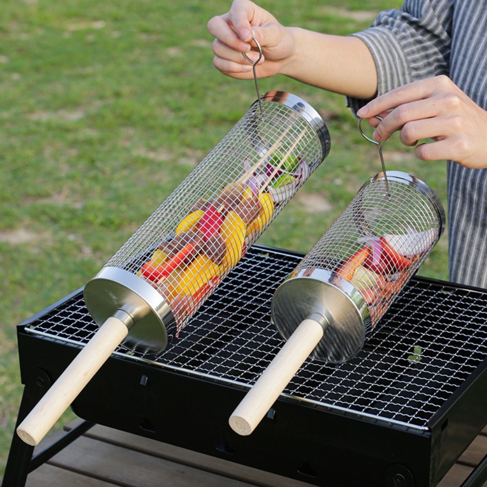 Корзина для гриля из нержавеющ – обзор и цена Camping Cooking Basket