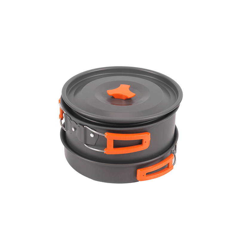 Портативный набор походной пос – обзор и цена Camping Cooking Set With Kettle