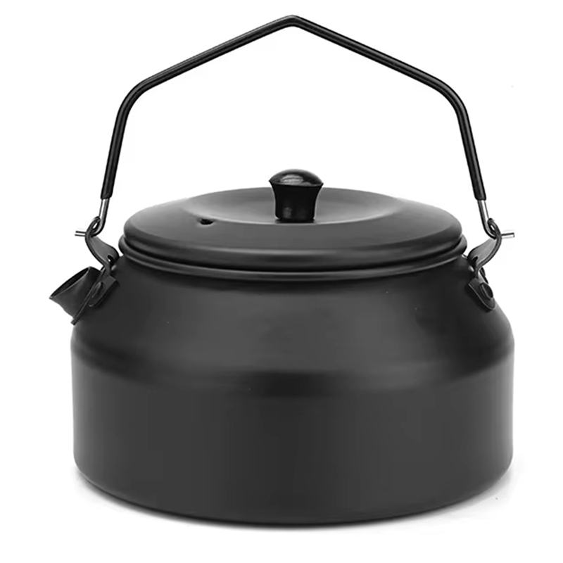 ABJO-5-комплект антипригарной  – обзор и цена Camping Cooking Set With Kettle