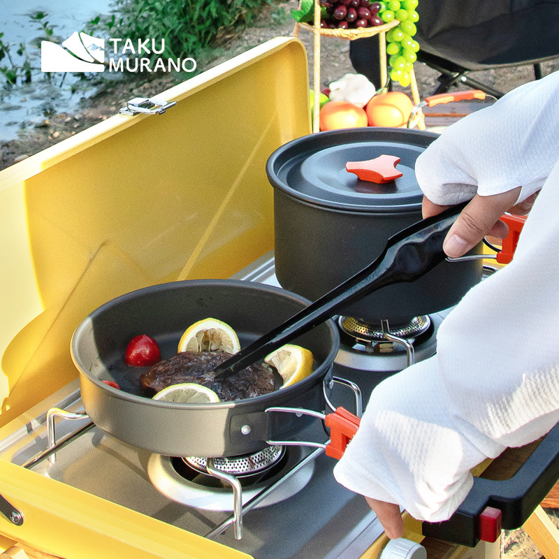 Набор походной посуды для приг – обзор и цена Camping Cooking Basket