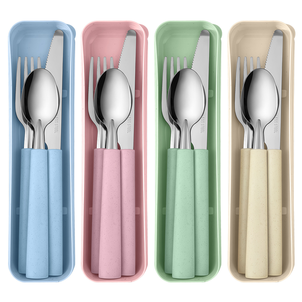 1 комплект портативной посуды  – обзор и цена Camping Cooking Knife Set