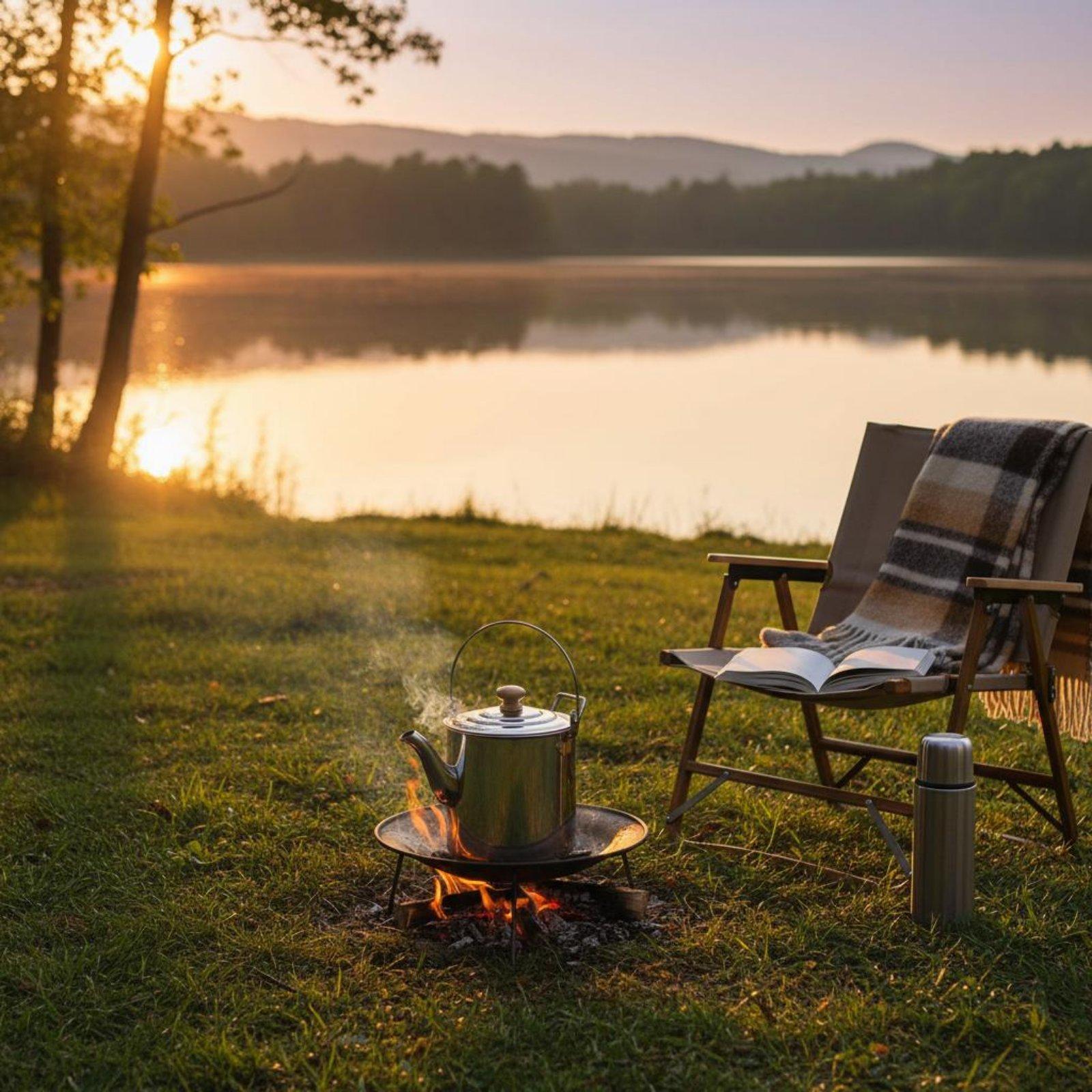 Портативный набор походной пос – обзор и цена Camping Cooking Set With Kettle