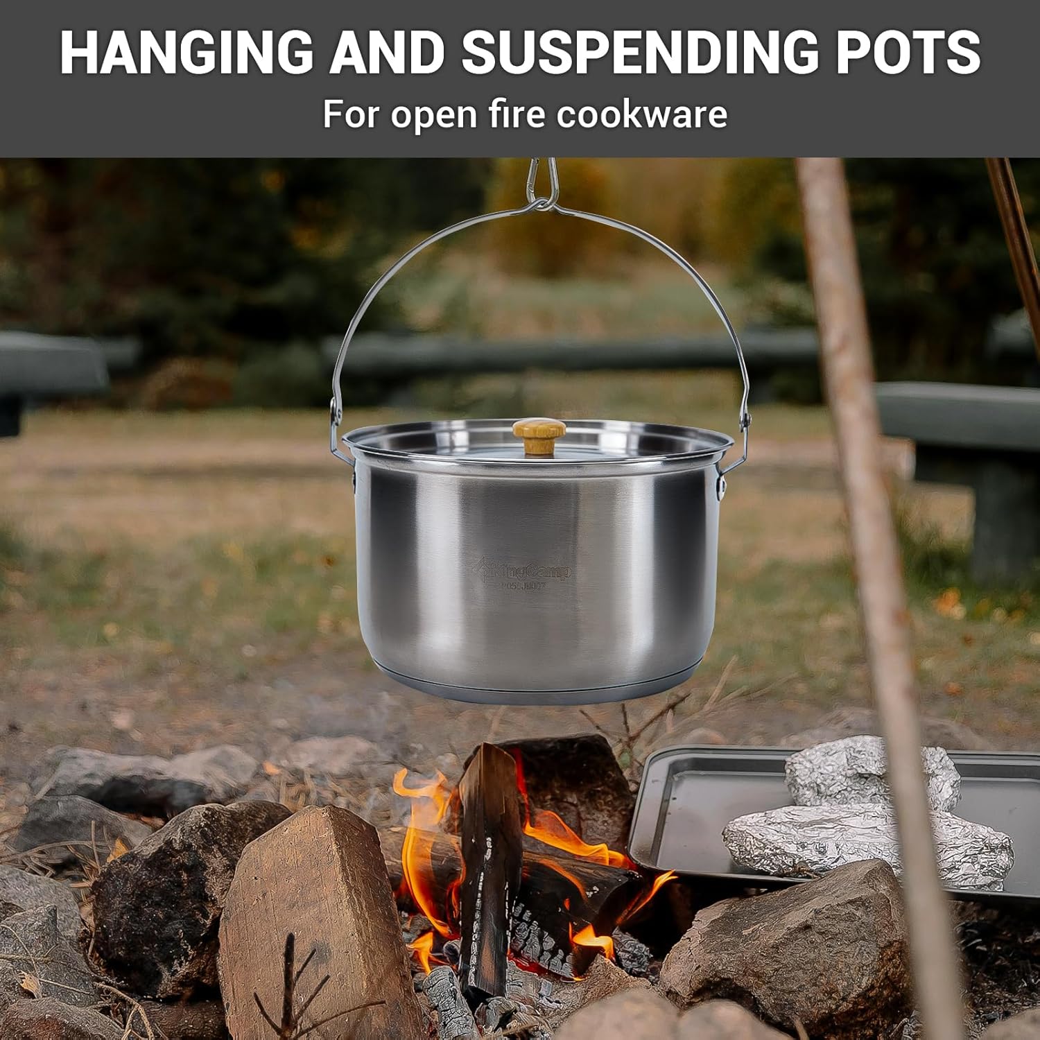 Набор походной посуды из нержа – обзор и цена Camping Cooking Set With Bag