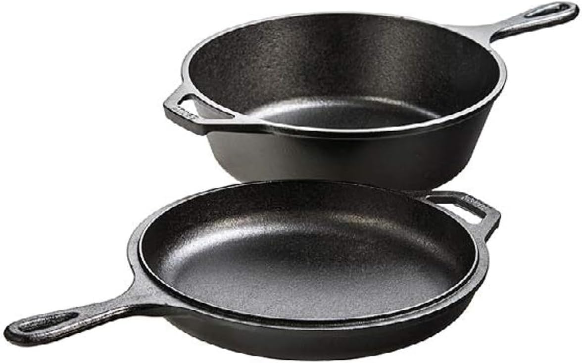 Чугунная комбинированная посуд – обзор и цена Skillet Cast Iron Camp