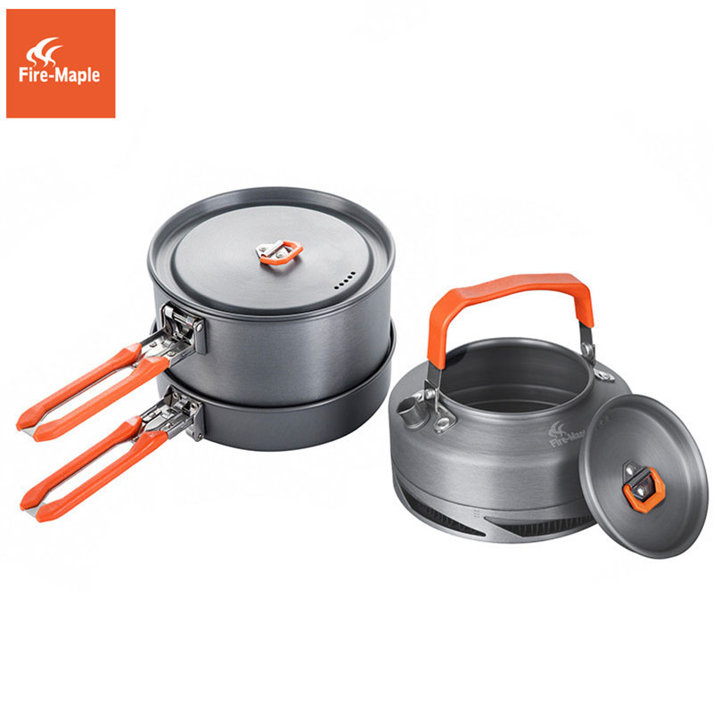 Fire Maple Кемпинг посуда Пеши – обзор и цена Camping Cooking Set With Kettle