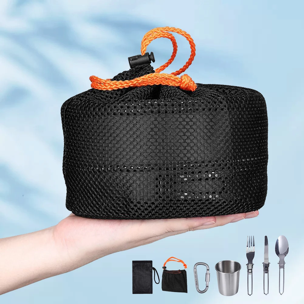 Набор походной посуды: чайник, – обзор и цена Camping Cooking Set With Kettle