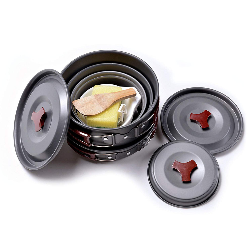 Набор посуды для кемпинга на о – обзор и цена Camping Cooking Basket